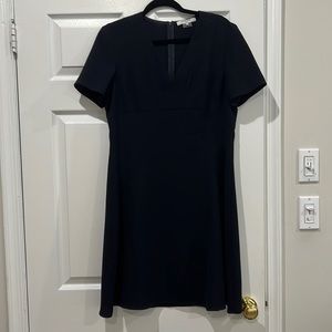 Gerard Darel navy short sleeve dress